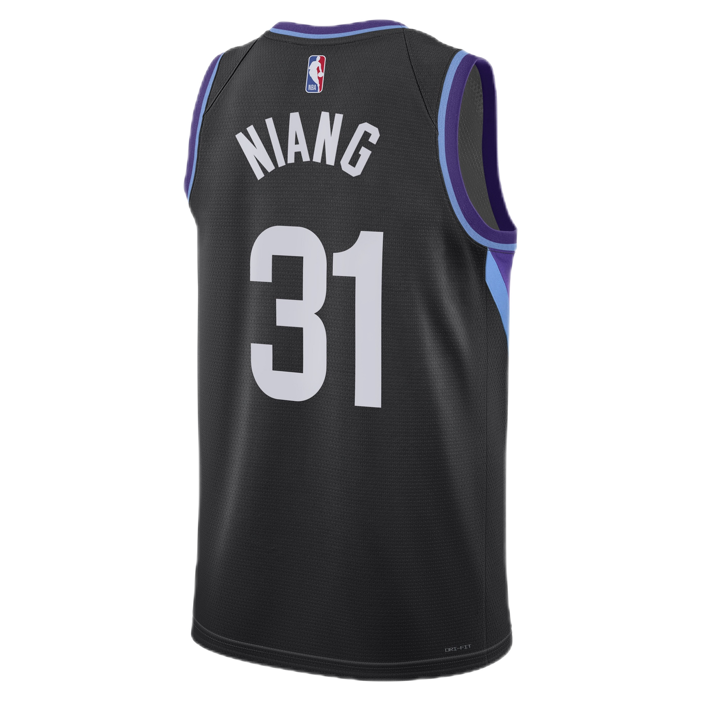 Georges Niang #31 Utah Jazz Black Statement Jersey