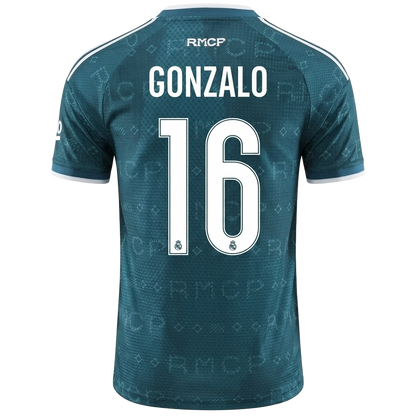 Real Madrid 26/27 Away Jersey Gonzalo García #16