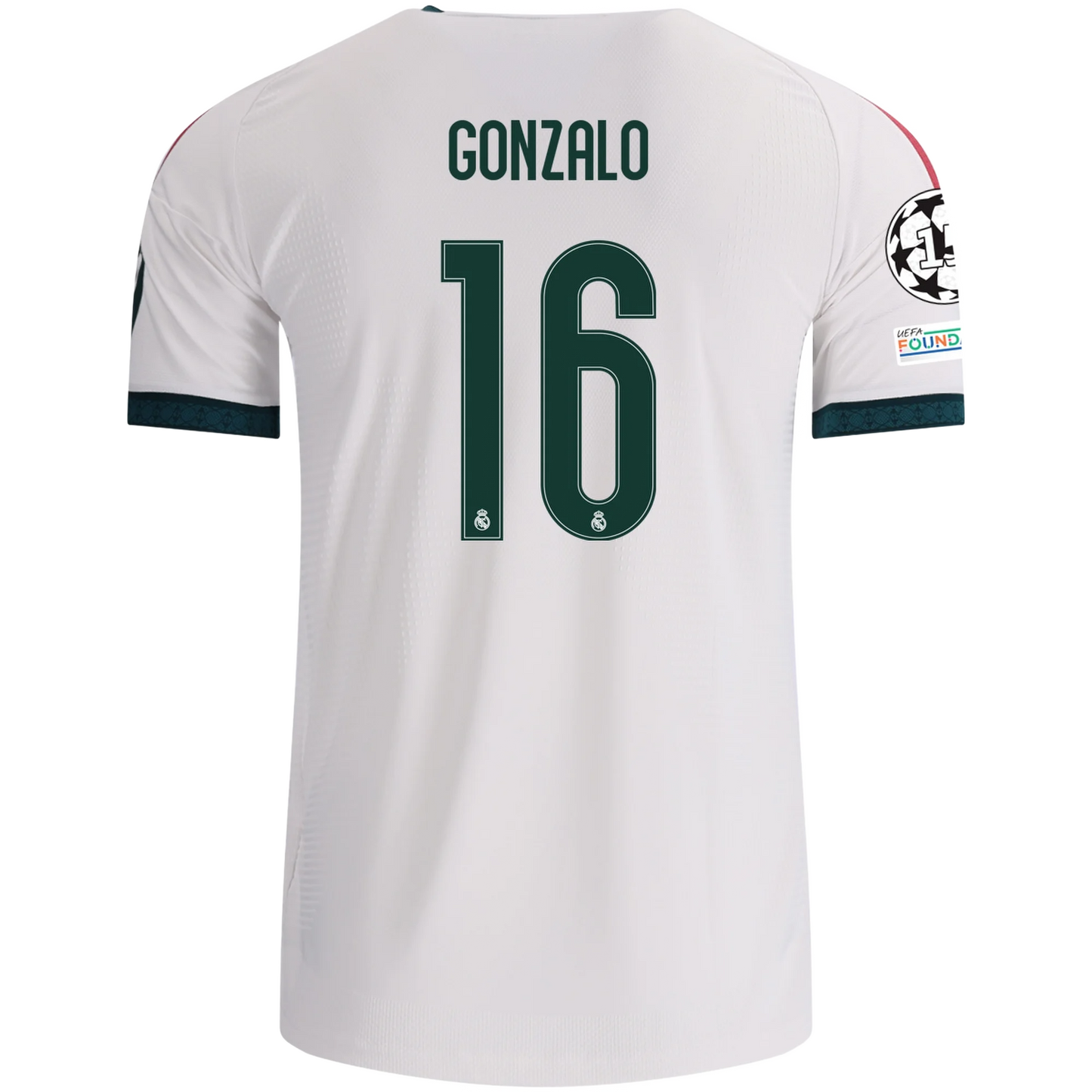 Real Madrid 26/27 Home Jersey Gonzalo García #16