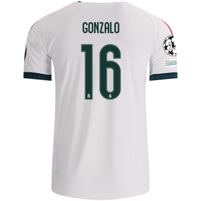 Real Madrid 26/27 Home Jersey Gonzalo García #16