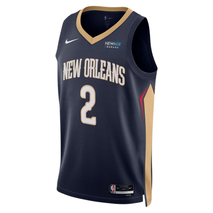 Herbert Jones #2 New Orleans Pelicans Navy Icon Jersey