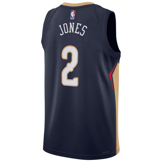 Herbert Jones #2 New Orleans Pelicans Navy Icon Jersey