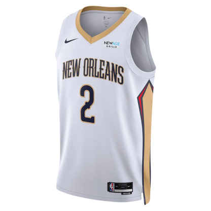 Herbert Jones #2 New Orleans Pelicans White Association Jersey