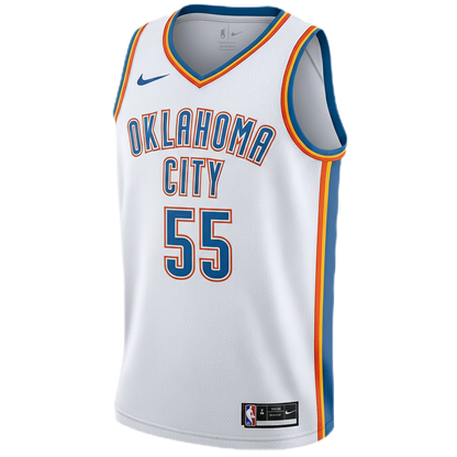 Isaiah Hartenstein #55 Oklahoma City Thunder White Association Jersey