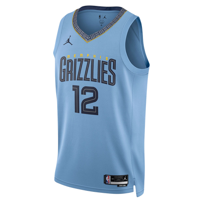 Ja Morant #12 Memphis Grizzlies Light Blue Statement Jersey
