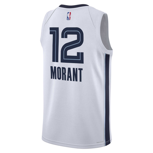 Ja Morant #12 Memphis Grizzlies White Association Jersey