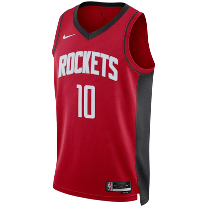 Jabari Smith Jr. #10 Houston Rockets Red Icon Jersey
