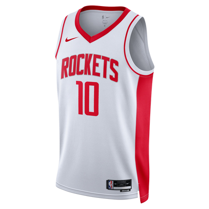 Jabari Smith Jr. #10 Houston Rockets White Association Jersey