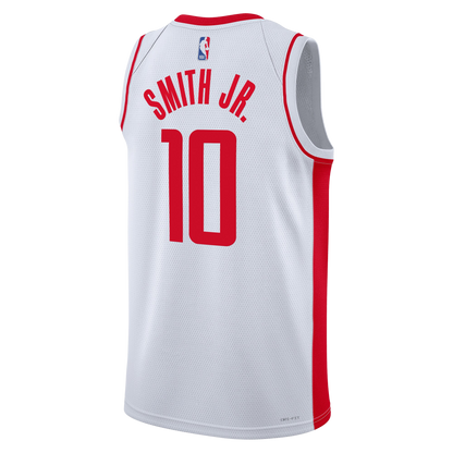 Jabari Smith Jr. #10 Houston Rockets White Association Jersey