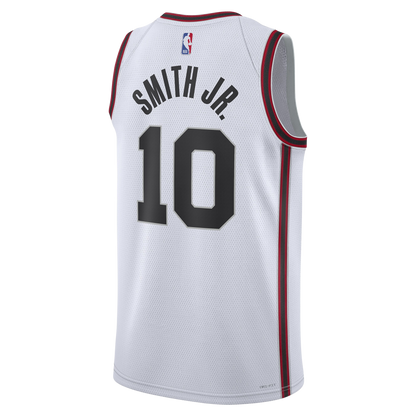 Jabari Smith Jr. #10 Houston Rockets White City Edition Jersey