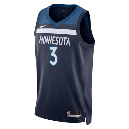 McDaniels #3 Minnesota Timberwolves Navy Icon Jersey