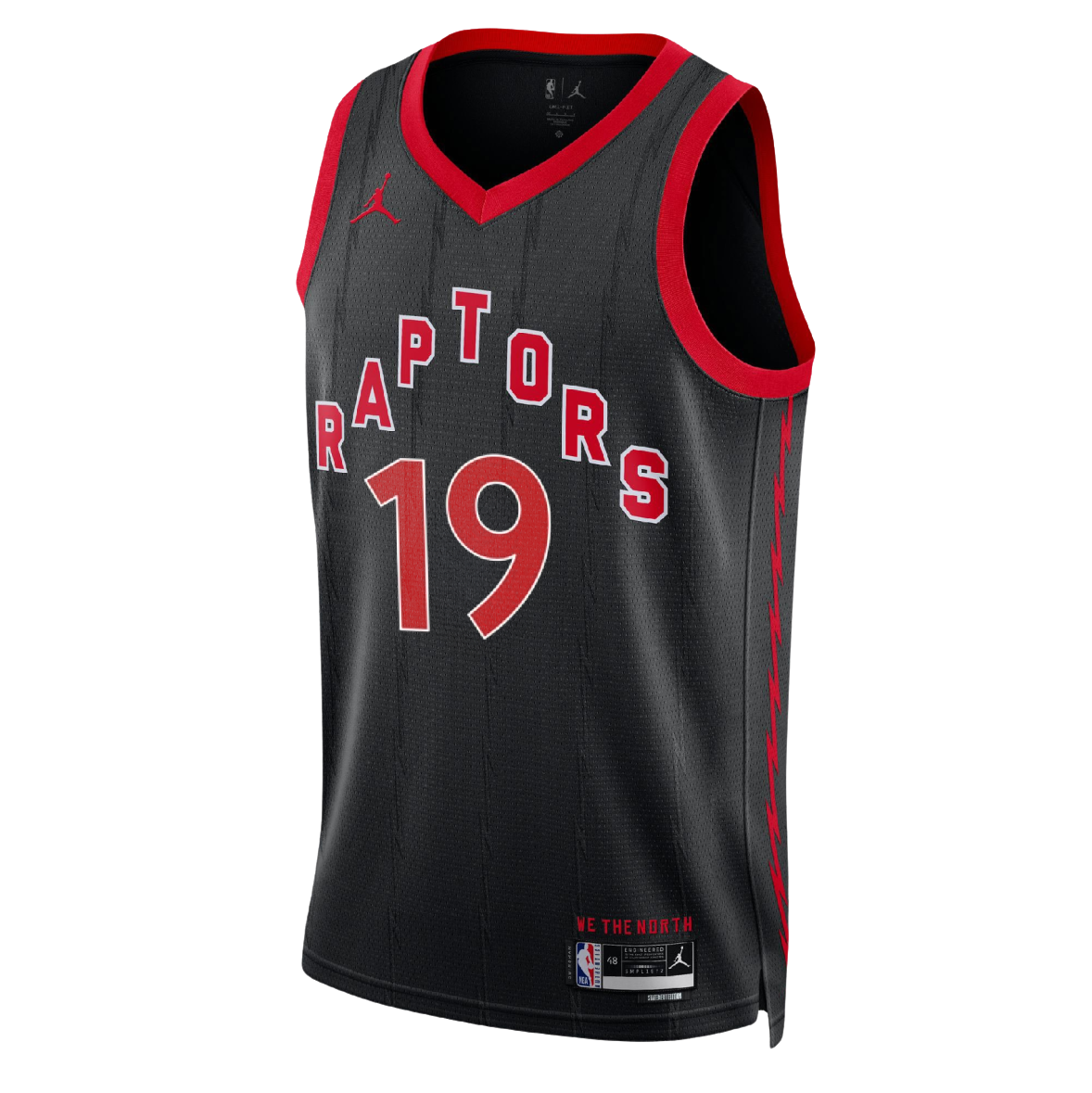Jakob Poeltl #19 Toronto Raptors Black Statement Jersey