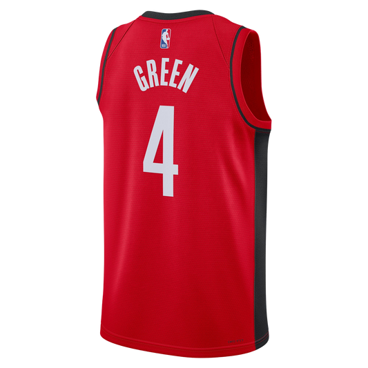 Jalen Green #4 Houston Rockets Red Icon Jersey