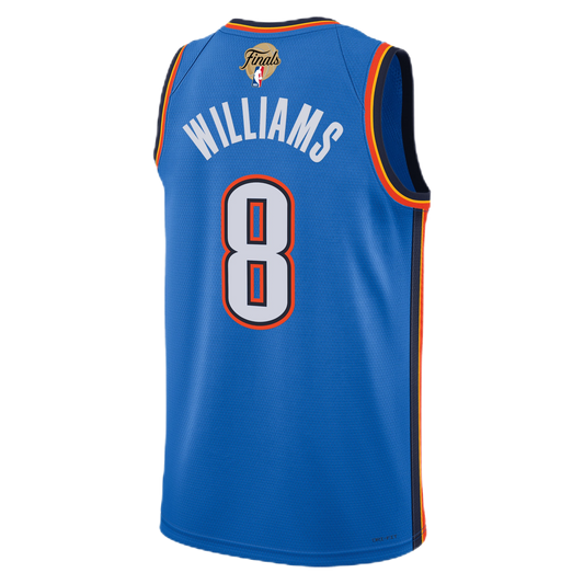 Jalen Williams #8 Oklahoma City Thunder Blue Icon Jersey