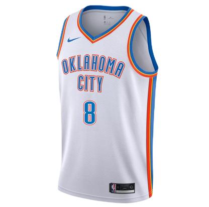 Jalen Williams #8 Oklahoma City Thunder White Association Jersey