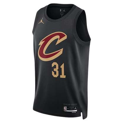 Jarrett Allen #31 Cleveland Cavaliers Black Statement Jersey