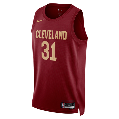 Jarrett Allen #31 Cleveland Cavaliers Burgundy Icon Jersey