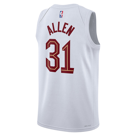 Jarrett Allen #31 Cleveland Cavaliers White Association Jersey