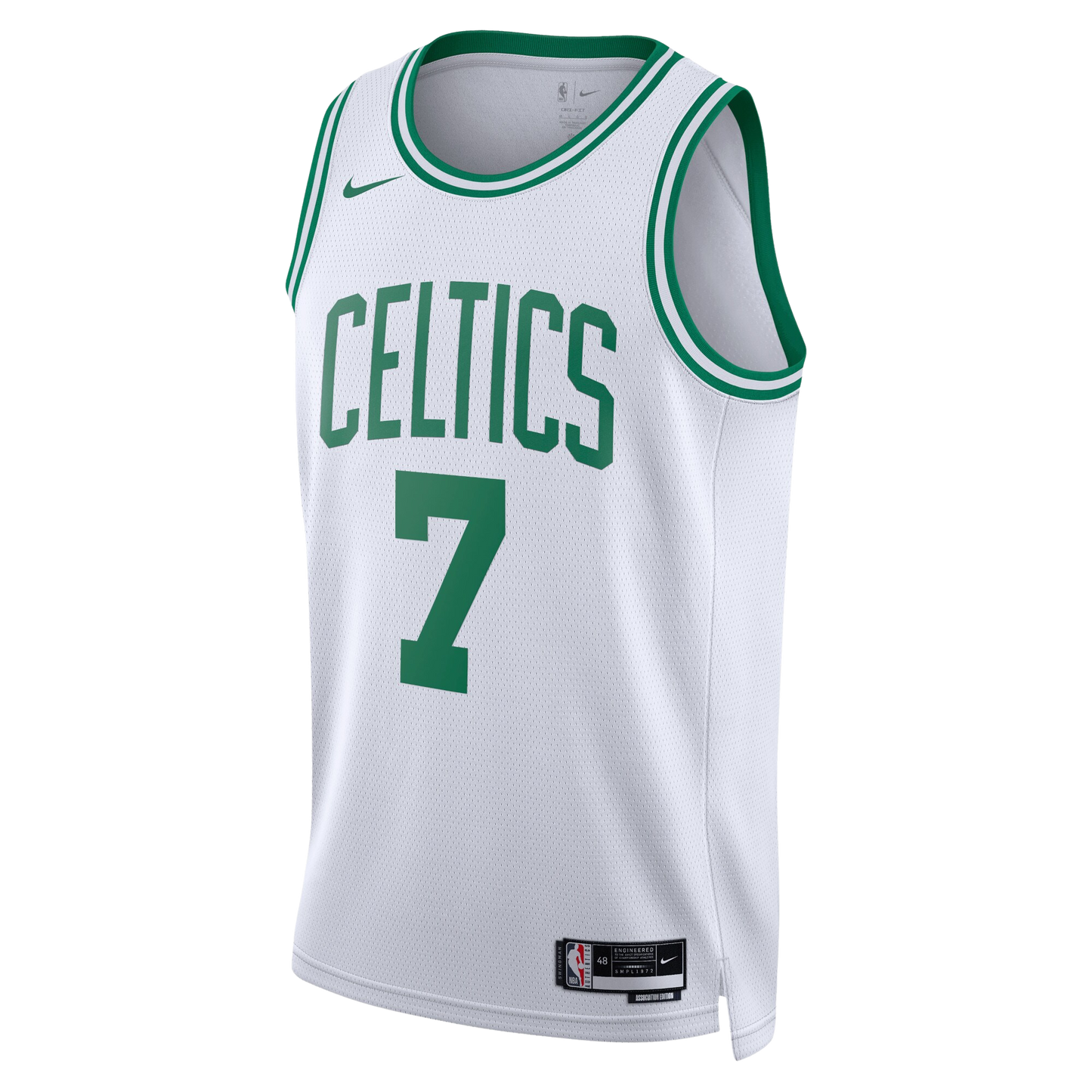 Jaylen Brown #7 Boston Celtics White Association Jersey