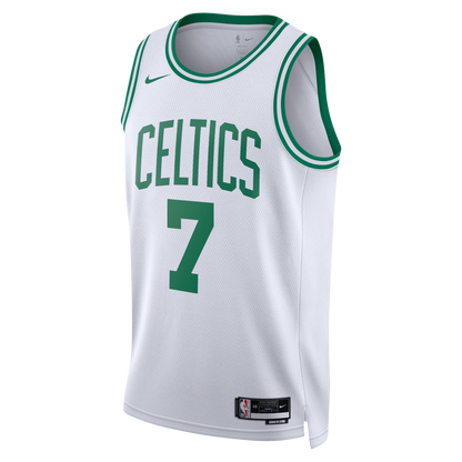 Jaylen Brown #7 Boston Celtics White Association Jersey