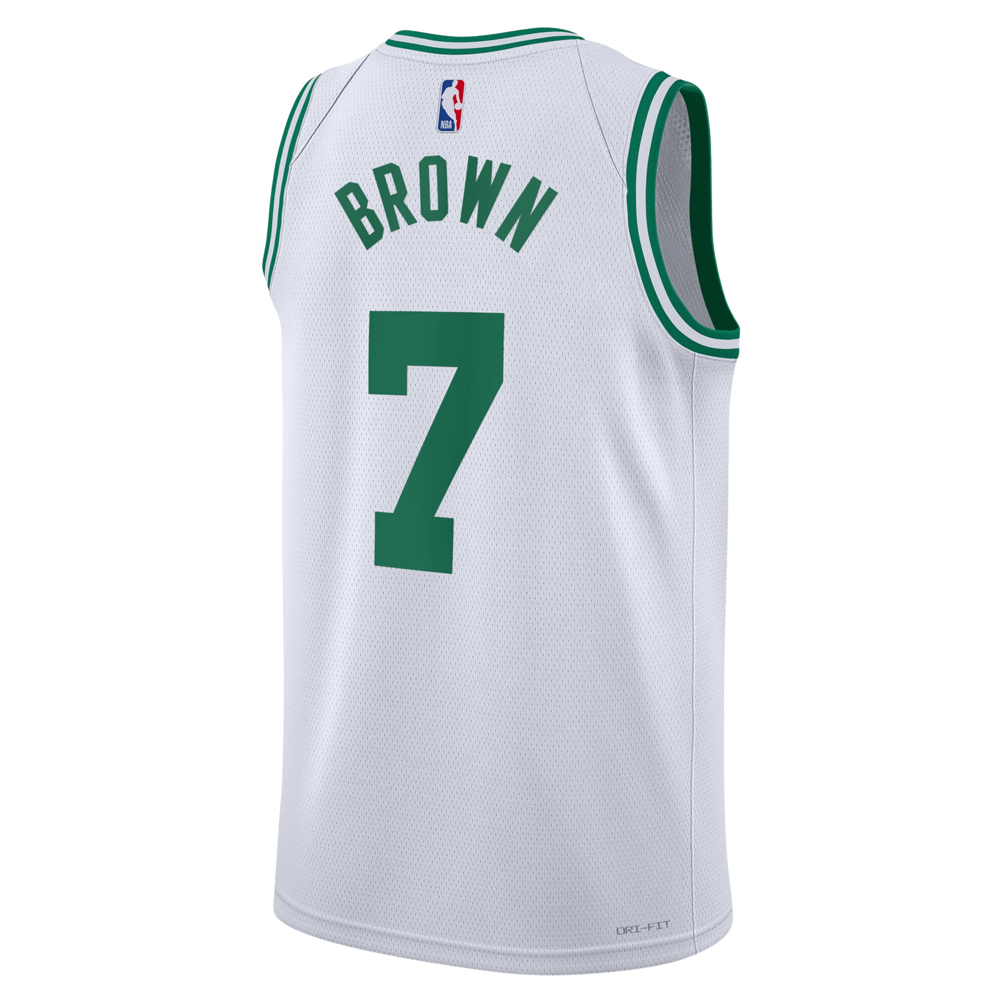 Jaylen Brown #7 Boston Celtics White Association Jersey