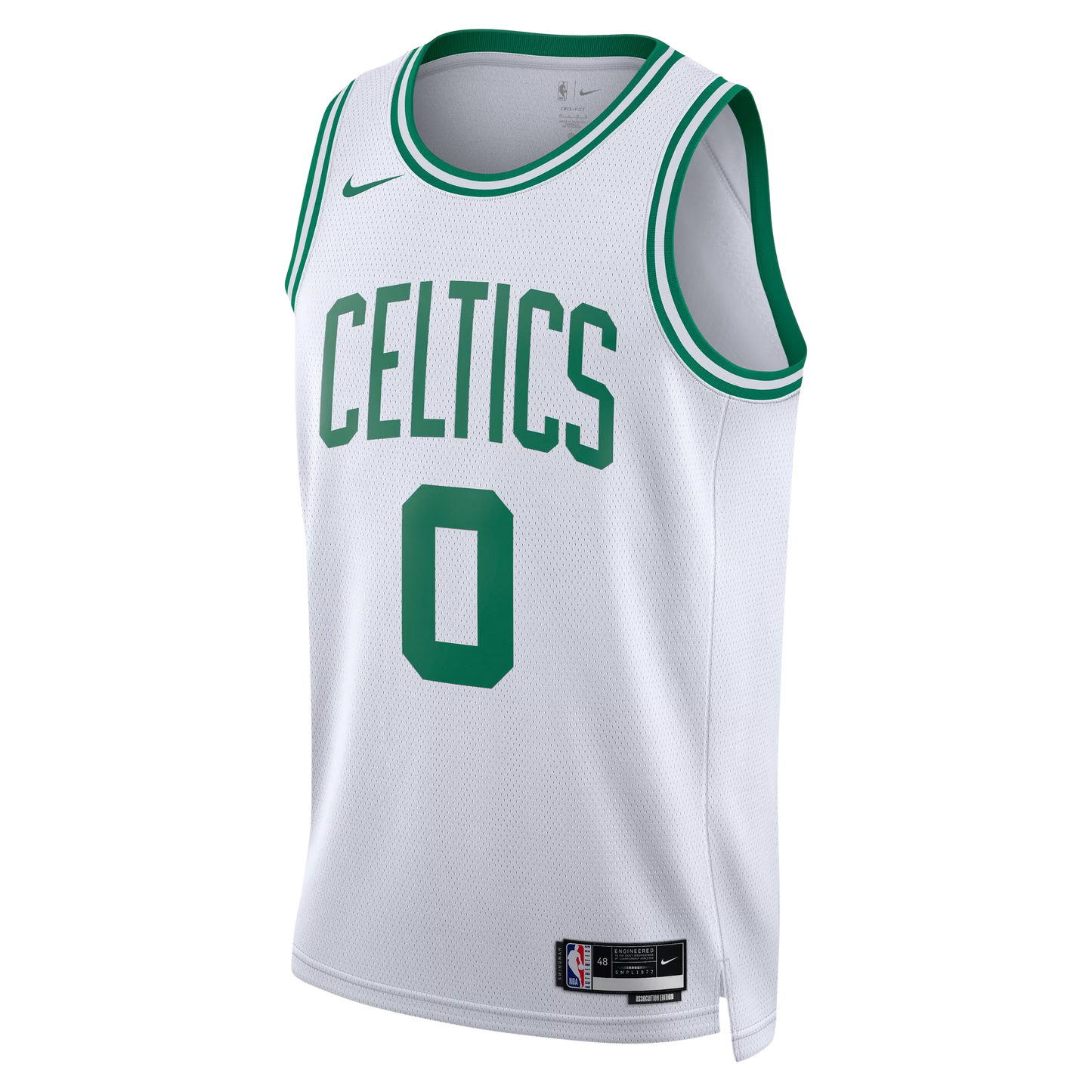 Jayson Tatum #0 Boston Celtics White Association Jersey