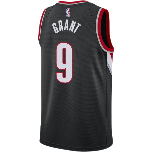 Jerami Grant #9 Portland Trail Blazers Black Icon Jersey