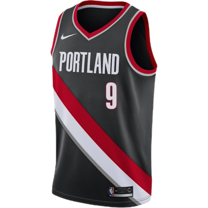 Jerami Grant #9 Portland Trail Blazers Black Icon Jersey