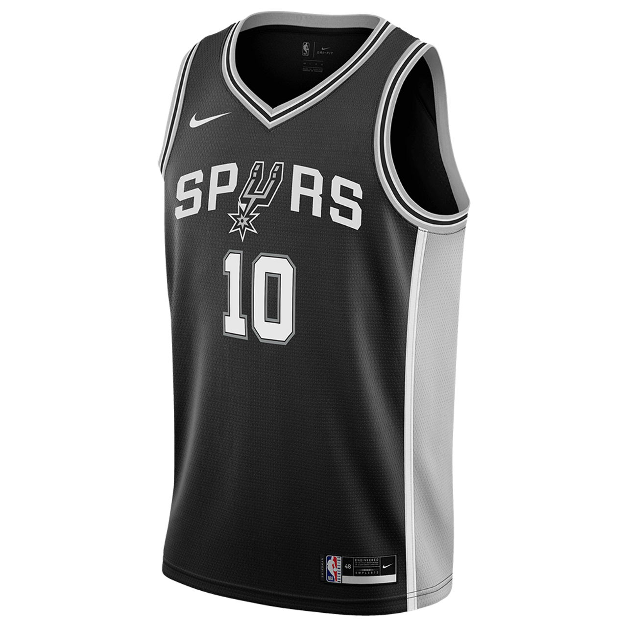 Jeremy Sochan #10 San Antonio Spurs Black Icon Jersey