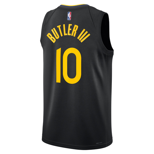 Jimmy Butler III #10 Golden State Warriors Black Statement Jersey