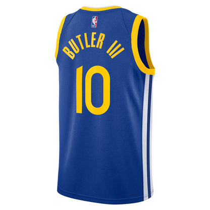 Jimmy Butler III #10 Golden State Warriors Royal Blue Icon Jersey