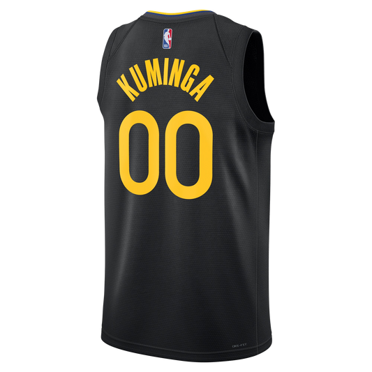 Jonathan Kuminga #00 Golden State Warriors Black Statement Jersey