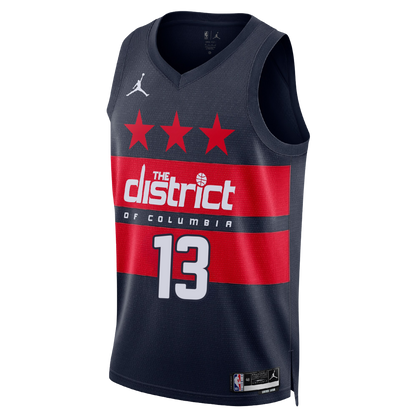Jordan Poole #13 Washington Wizards Blue Statement Jersey