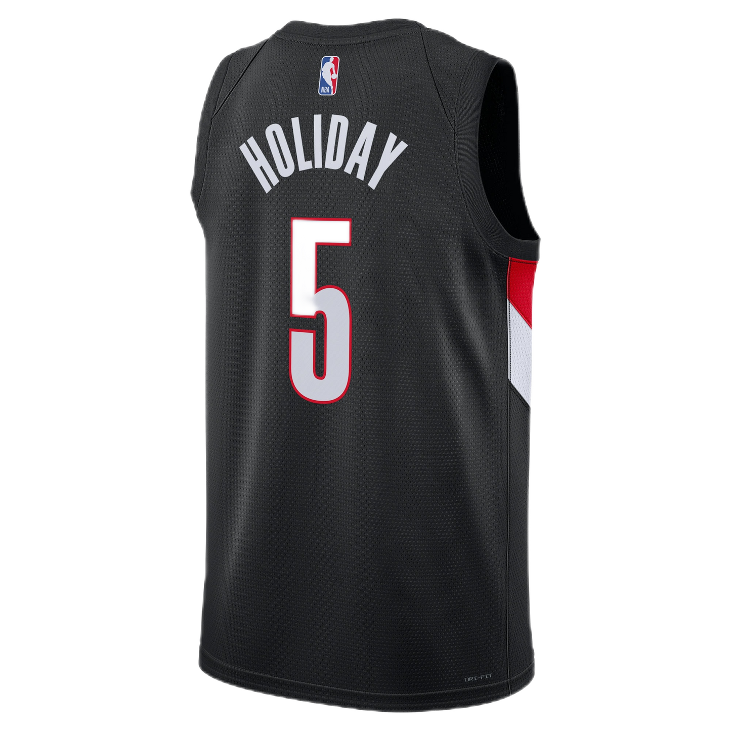 Jrue Holiday #5 Portland Trail Blazers Black Icon Jersey