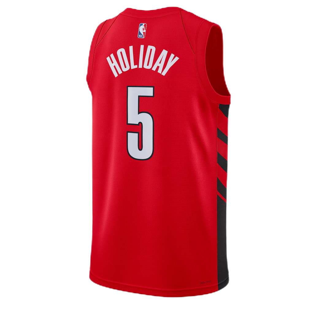 Jrue Holiday #5 Portland Trail Blazers Red Statement Jersey