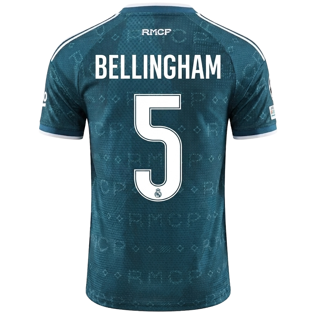 Real Madrid 26/27 Away Jersey Jude Bellingham #5