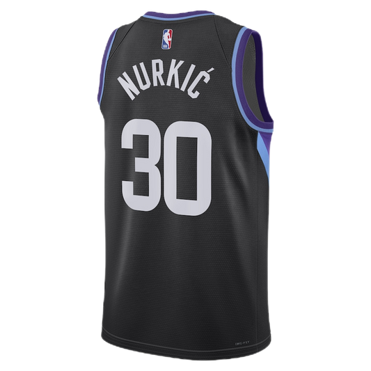 Jusuf Nurkic #30 Utah Jazz Black Statement Jersey