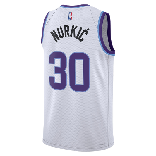 Jusuf Nurkic #30 Utah Jazz White Association Jersey