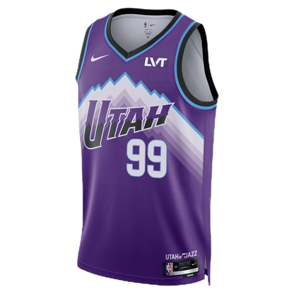 KJ Martin #99 Utah Jazz Purple Icon Jersey