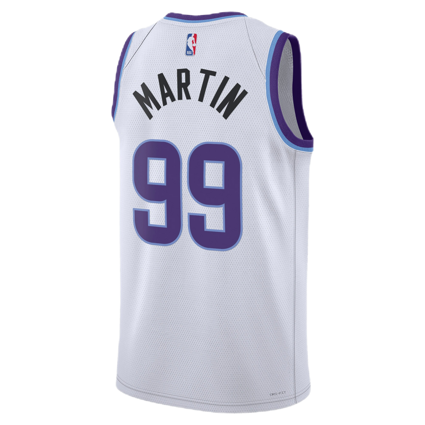 KJ Martin #99 Utah Jazz White Association Jersey