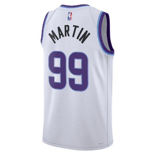 KJ Martin #99 Utah Jazz White Association Jersey