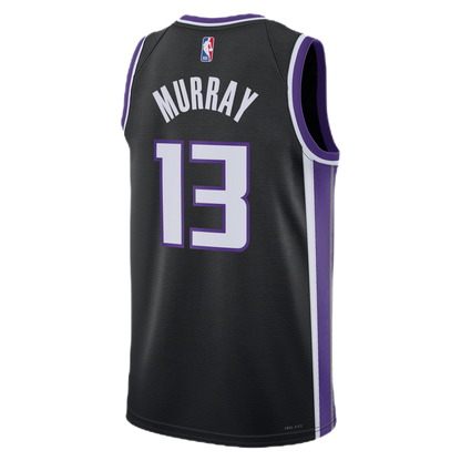 Keegan Murray #13 Sacramento Kings Black Icon Jersey