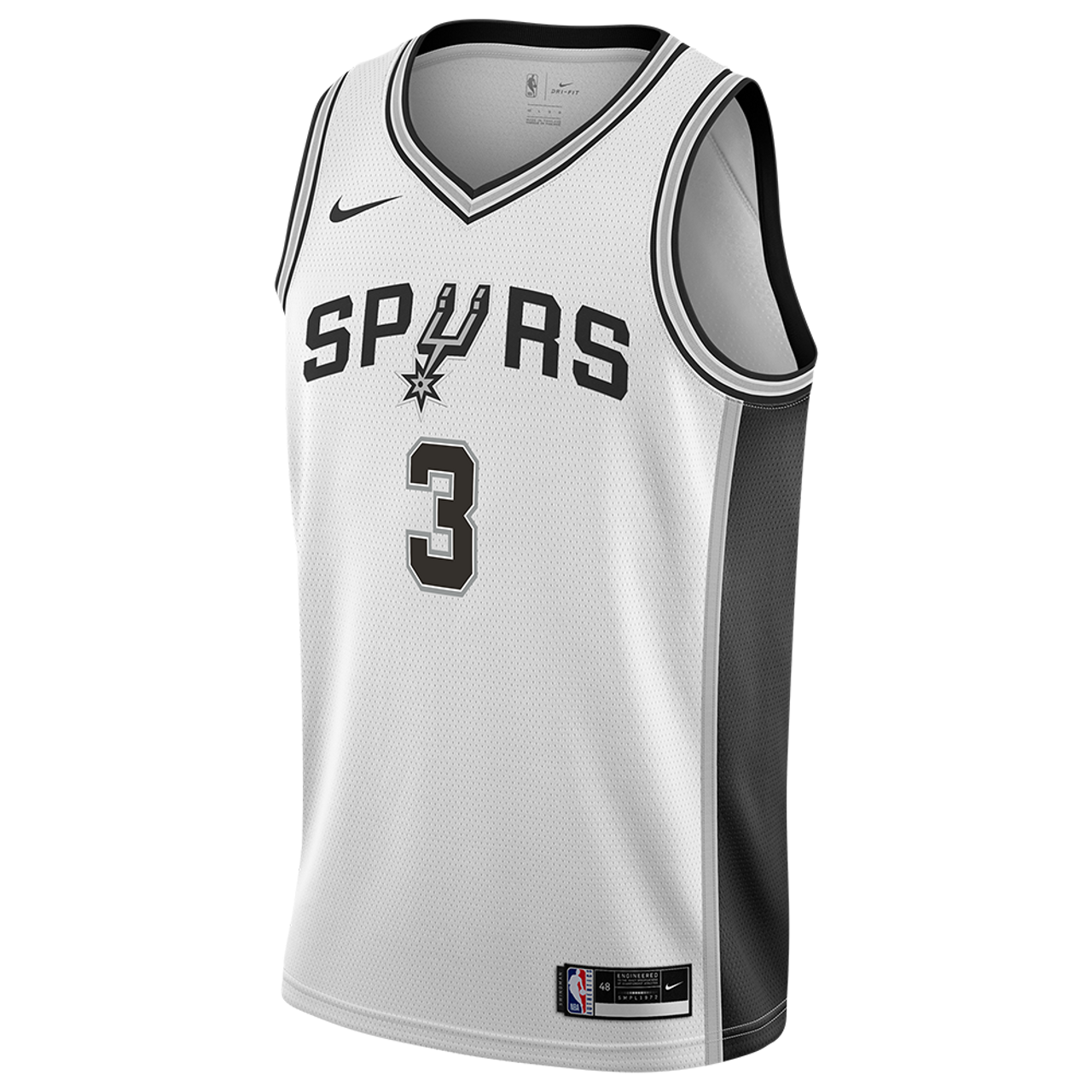 Keldon Johnson #3 San Antonio Spurs White Association Jersey
