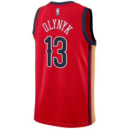 Kelly Olynyk #13 New Orleans Pelicans Red Statement Jersey
