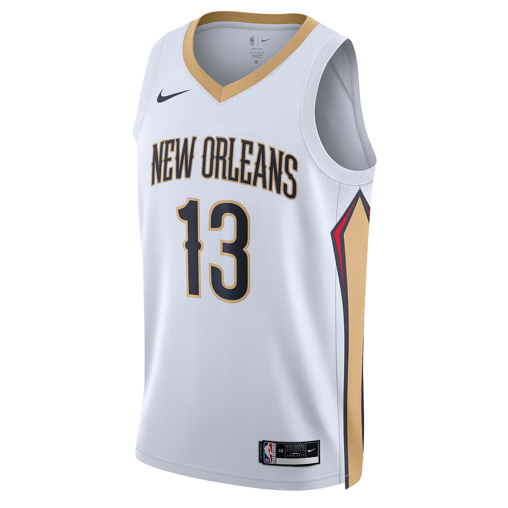 Kelly Olynyk #13 New Orleans Pelicans White Association Jersey