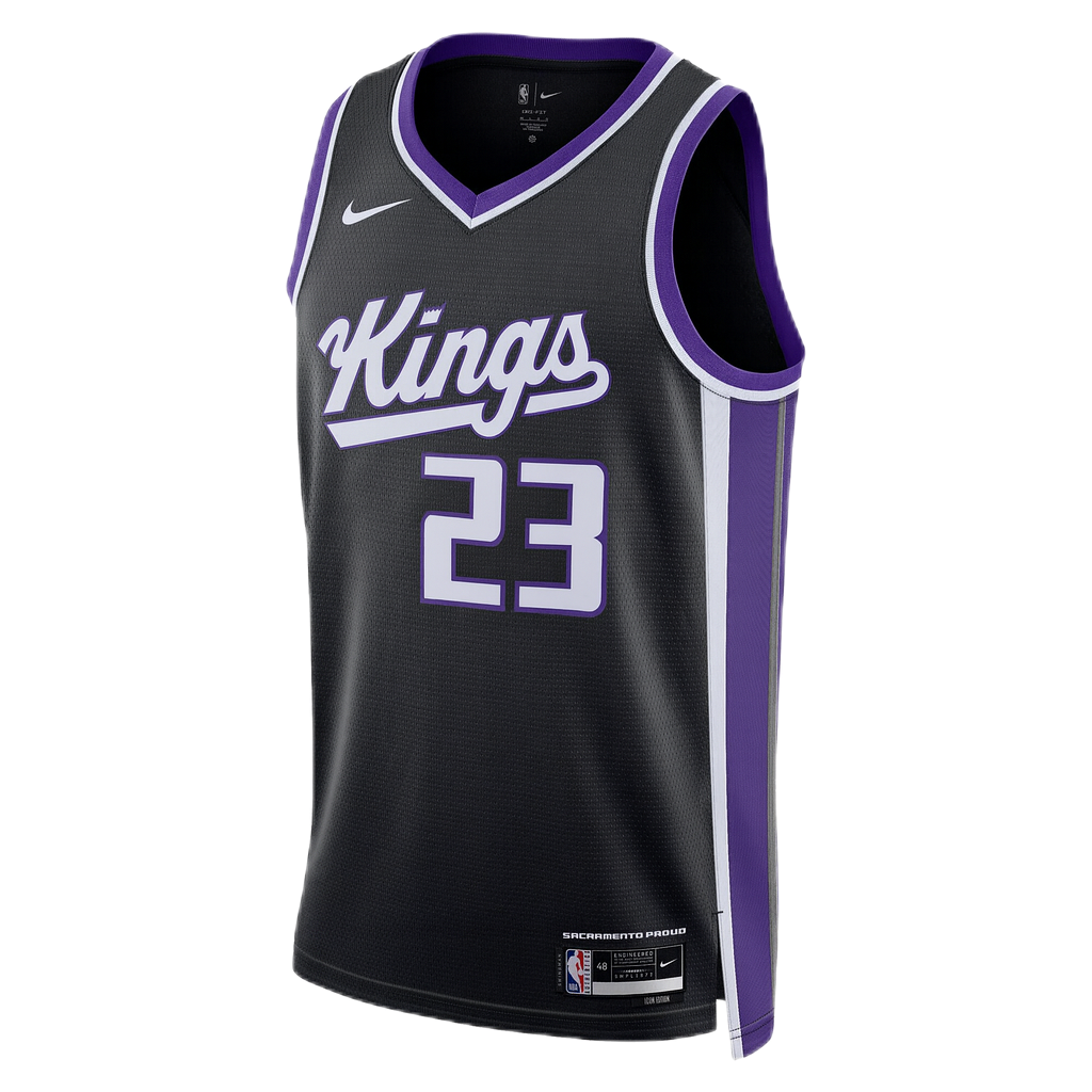 Keon Ellis #23 Sacramento Kings Black Icon Jersey