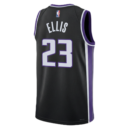 Keon Ellis #23 Sacramento Kings Black Icon Jersey