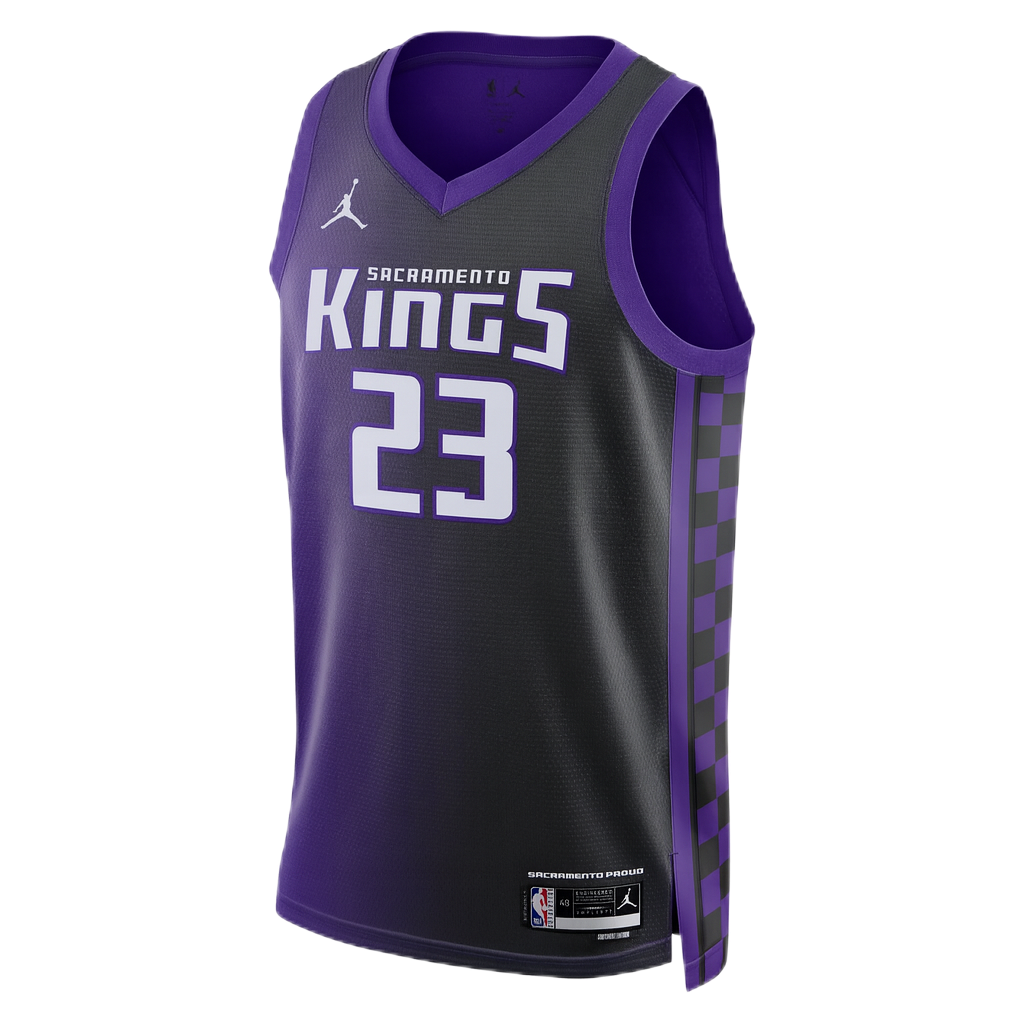 Keon Ellis #23 Sacramento Kings Purple Statement Jersey