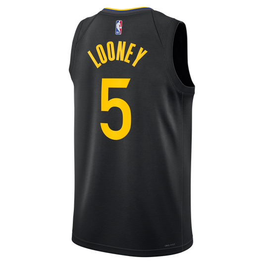 Kevon Looney #5 Golden State Warriors Black Statement Jersey
