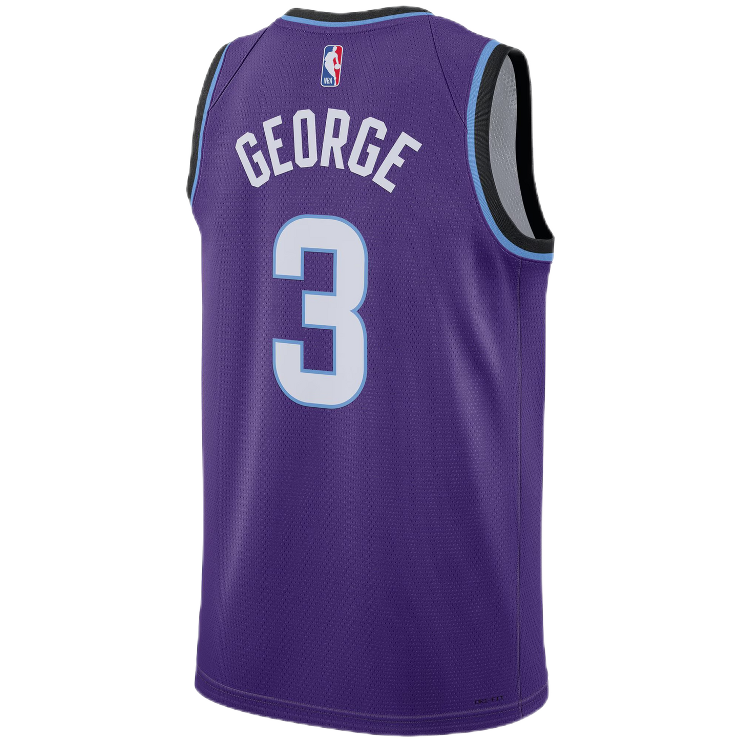 Keyonte George #3 Utah Jazz Purple Icon Jersey